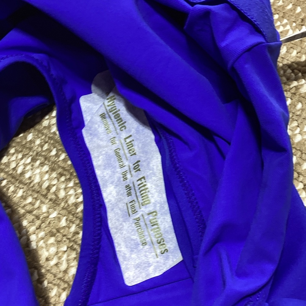 NWT Athleta Blue large Hermosa one piece swimsuit - Picture 12 of 12